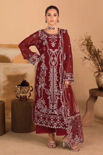 Ramsha chiffon Kashish party wear K-306