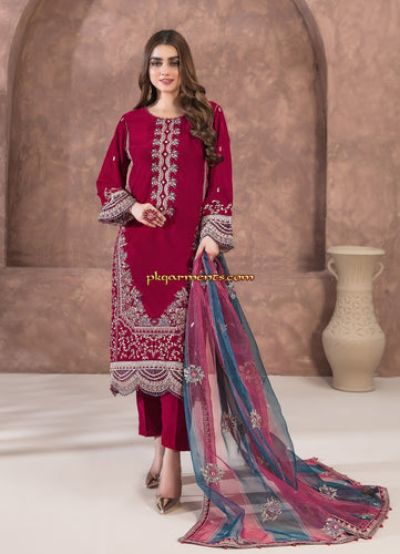 Tawakkal velvet Party Wear Winter D#9836