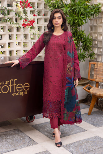 Rang Rasiya (CARNATION) Luxury Festive Edit (ARIA) D07 Unstitched'25
