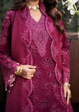 Load image into Gallery viewer, NAQSH CHIKANKARI Festive Edit'26 lawn collection D-00203 (TWILIGHT ORCHID) Unstitched