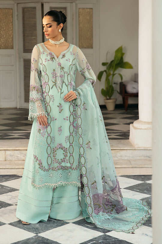DASTAK by Ramsha Luxury Chiffon collection Q-102