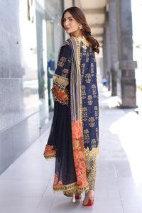 Charizma Combination lawn Collection CC5-28 (Unstitched)
