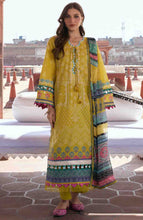 Load image into Gallery viewer, KAHF by ELAF Printed lawn collection with Chiffon Dupatta KPS-8A (ZARAFSHAN) Unstitched'26