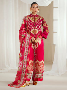 BIN İLYAS Viscose Unstitched 3pc winter collection 1102-A