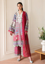 Load image into Gallery viewer, ROHEENAZ Éclat Garden Printed Lawn VOL4 D-502 (Rosette Dream) Unstitched