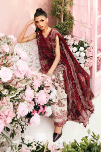 Maria B MPrints Embroidered Suit | Summer Wear | Unstitched MPT-2608-A