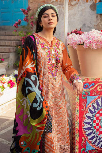 Mushq Luxury Lawn Eid Collection D# 08